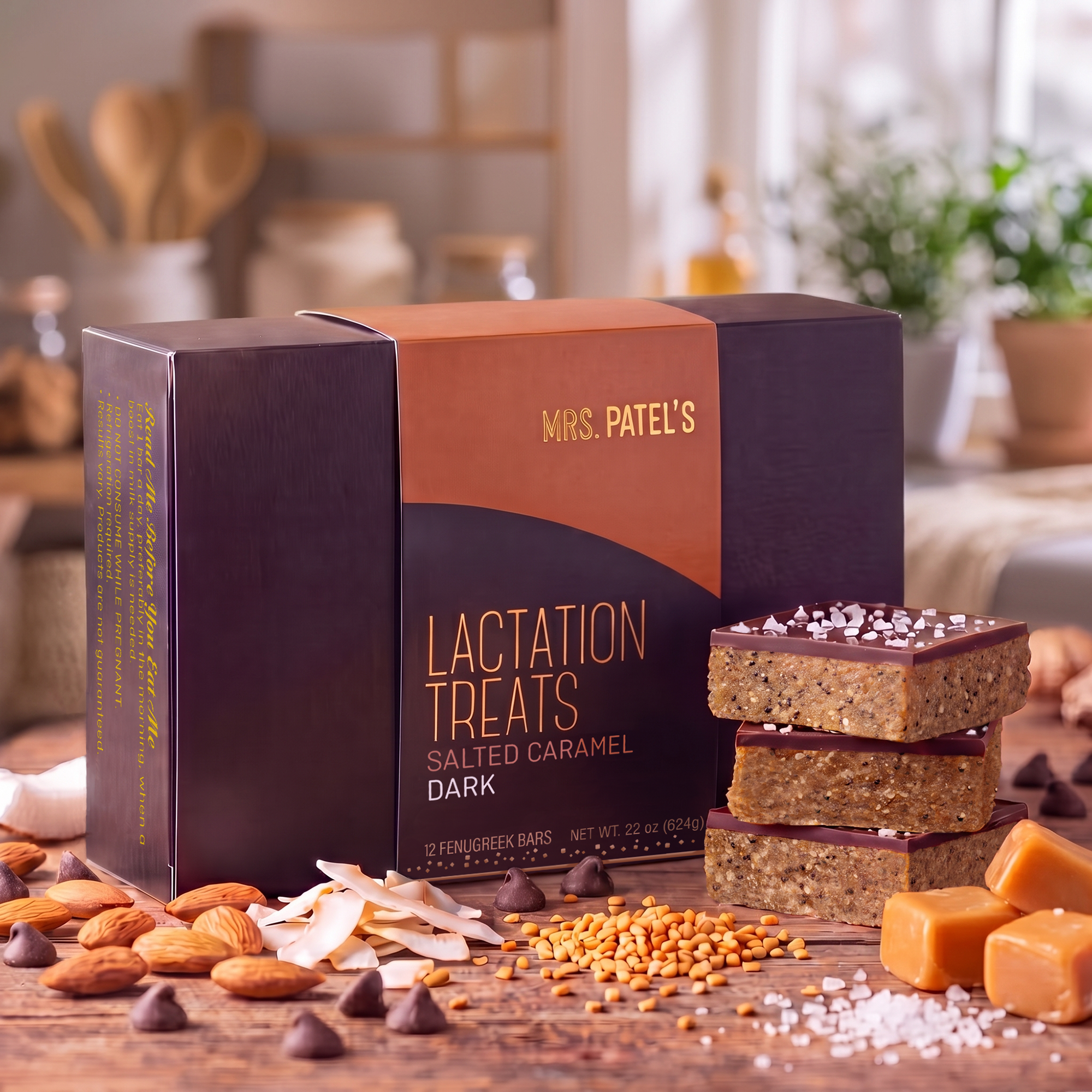 Lactation Treats - Salted Caramel Dark