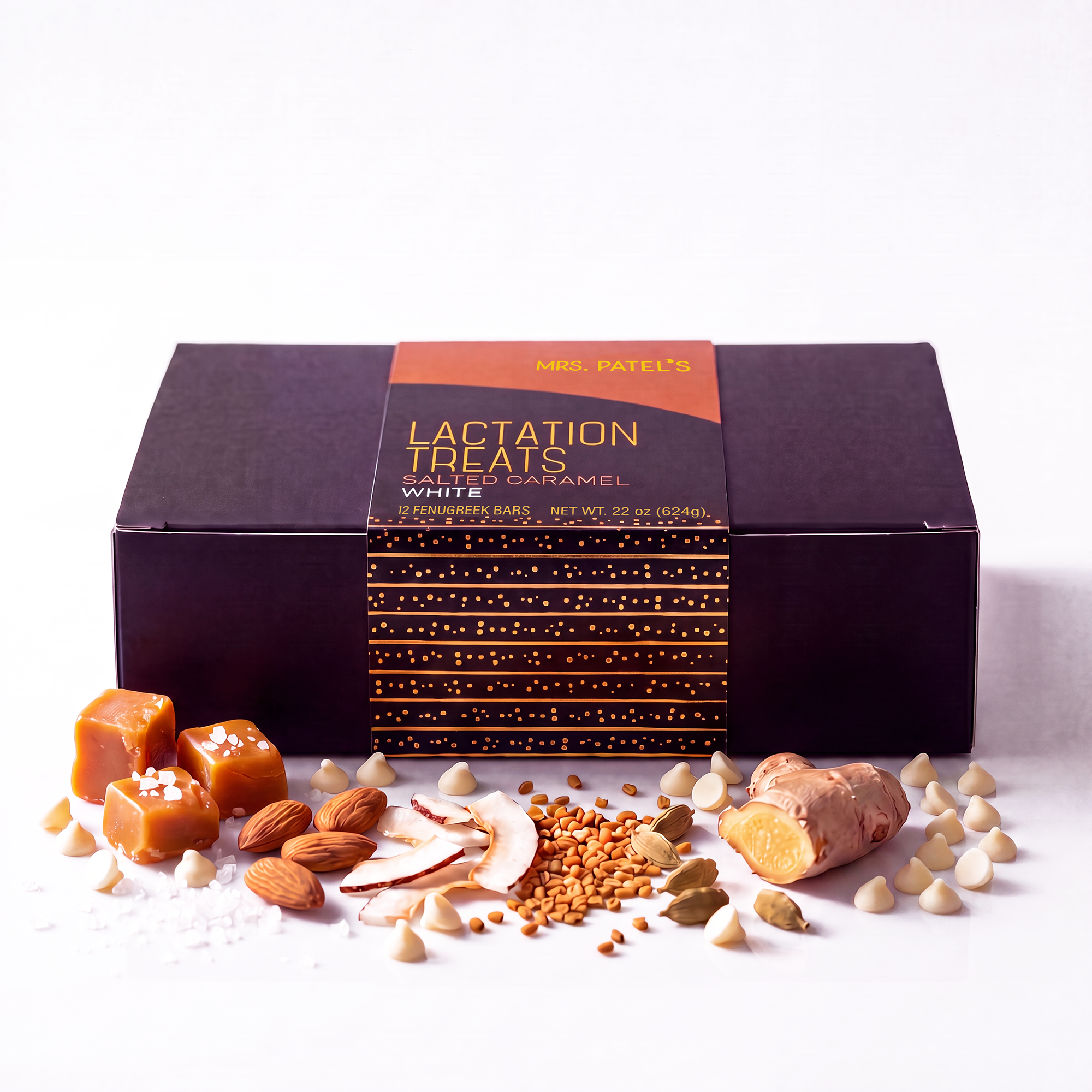 Lactation Treats - Salted Caramel White