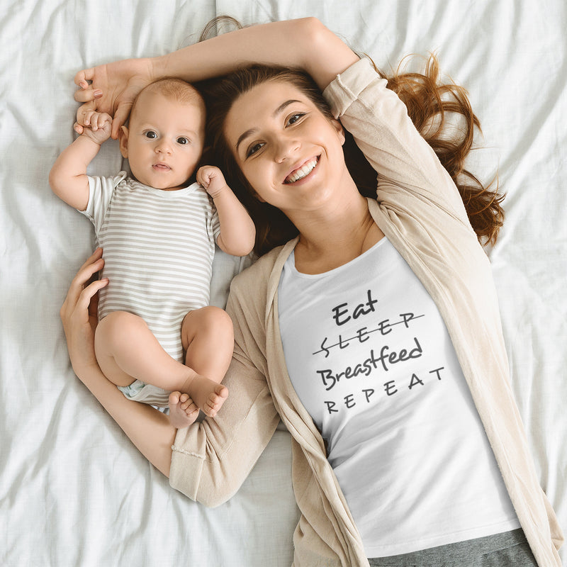 Eat Sleep Breastfeed Repeat T-Shirt